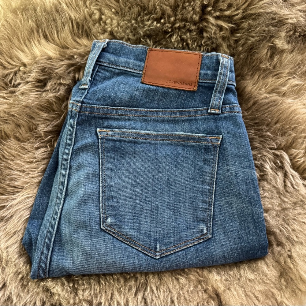 J. Crew Medium Blue Skinny Jeans
